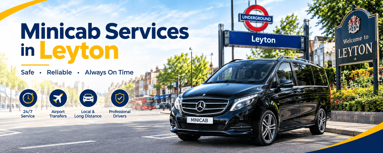 Minicab Services in Leyton