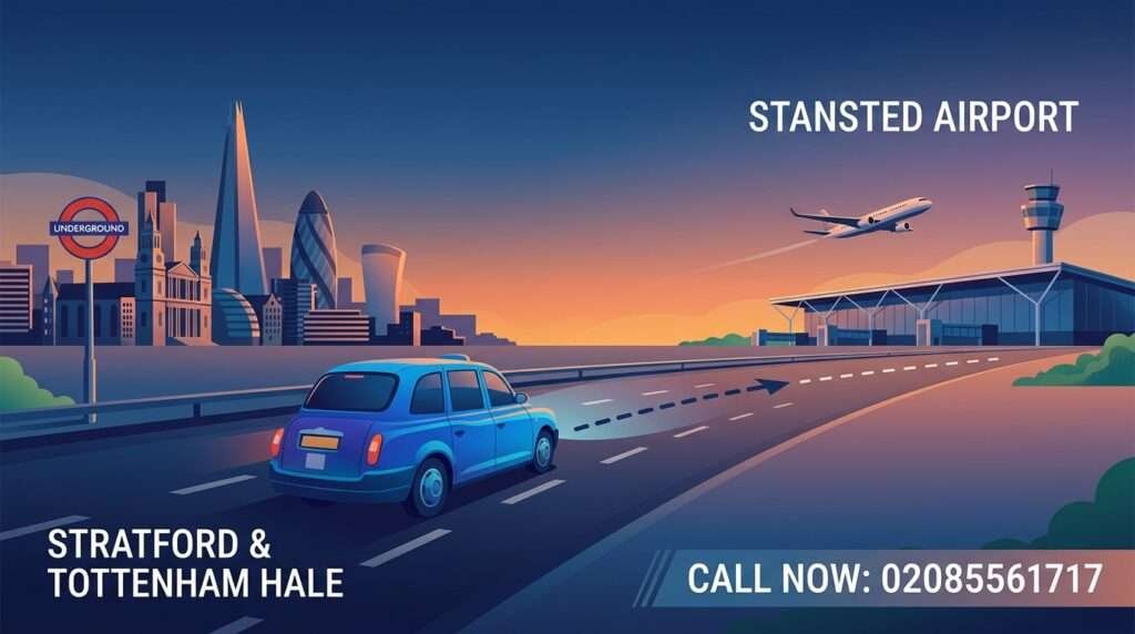 Stratford & Tottenham Hale to Stansted Airport